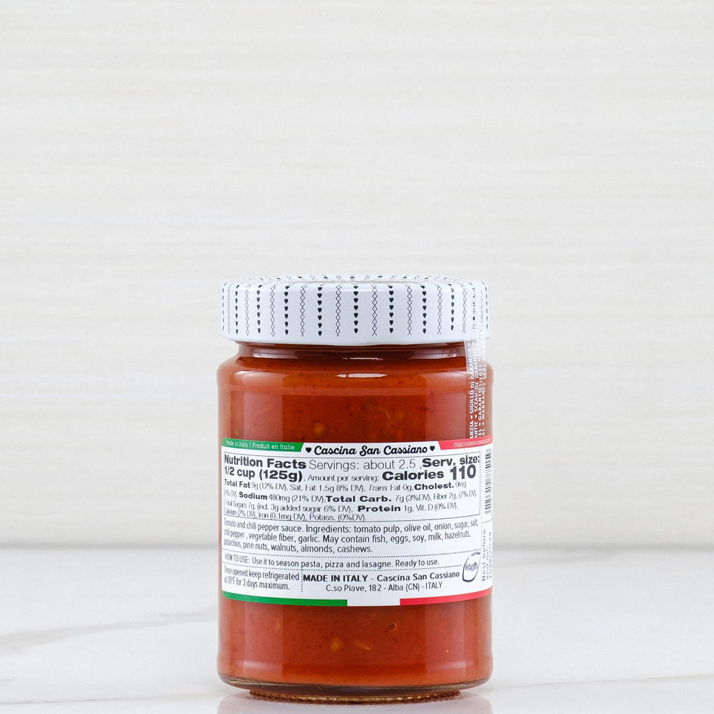 Arrabbiata Sauce Cascina San Cassiano Terramar Imports Terramar Imports