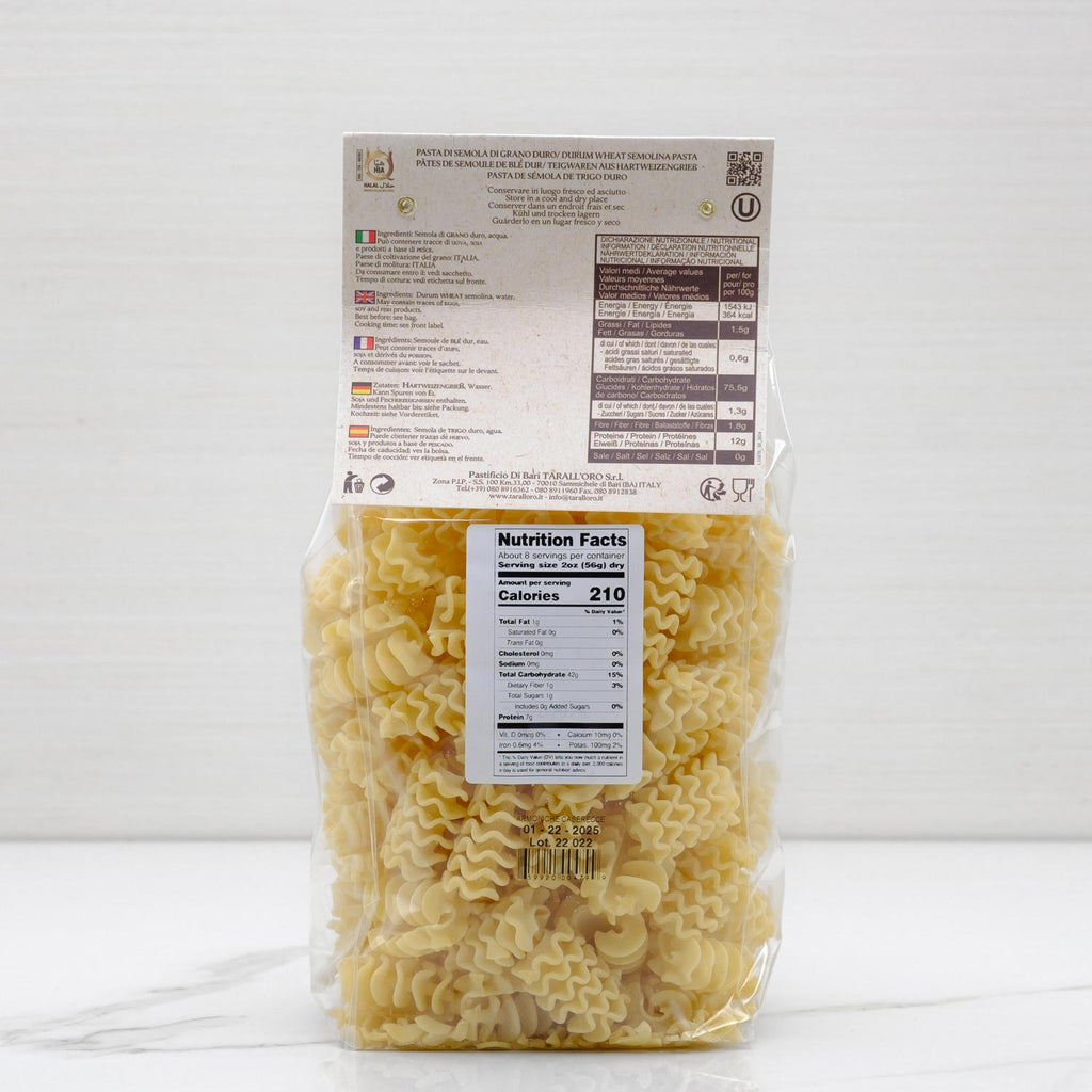 Homemade Armoniche Pasta Di Bari Terramar Imports Terramar Imports