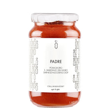 Load image into Gallery viewer, Padre San Marzano PDO Peeled in Juice - 18 oz Italianavera at Terramar Imports